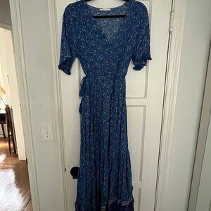 BLUE MAXI DRESS